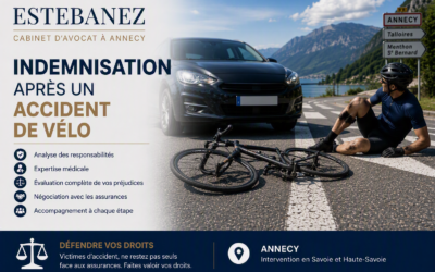 Accident de vélo en Haute-Savoie et en Savoie : quels sont vos droits à indemnisation ?